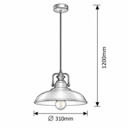 Kyle Visilica E27 max60W braon