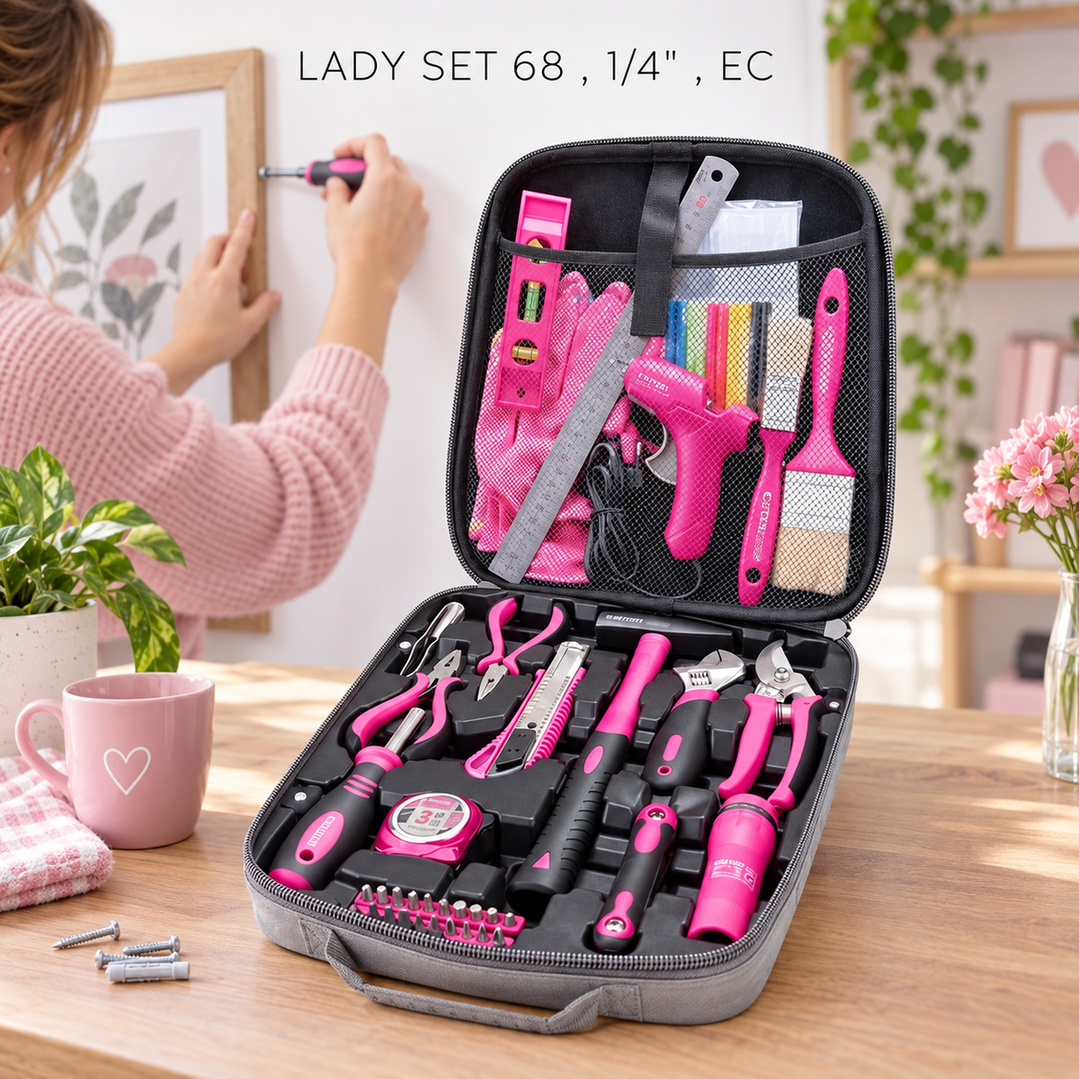 LADY SET 68 , 1/4" , EC