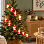 LED svetleći niz "deda mrazevi" 1.65m ML-C1013