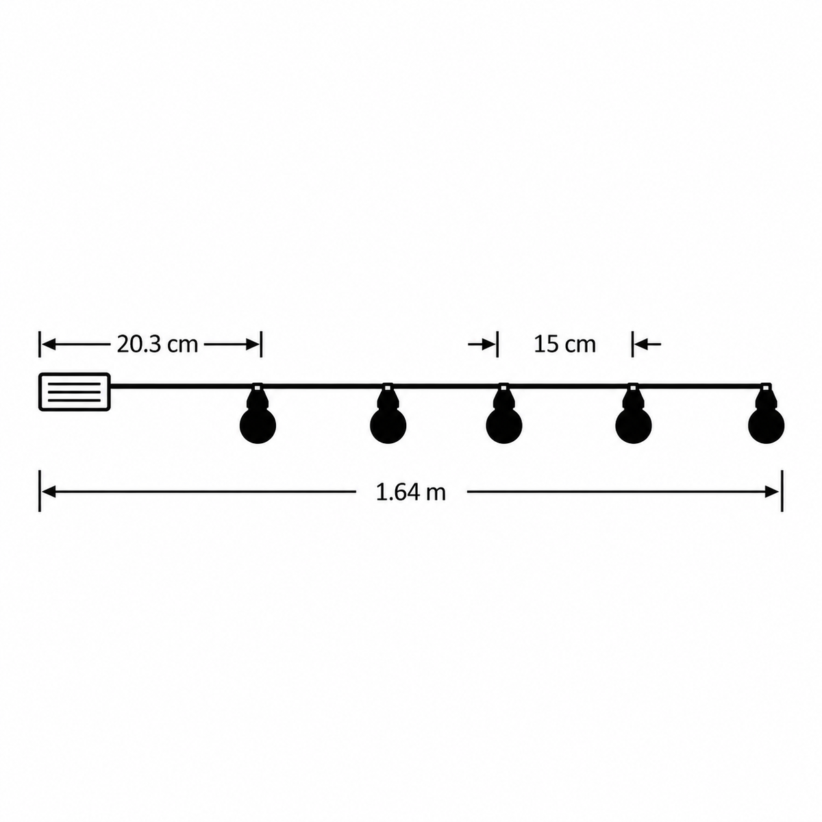 LED svetleći niz "irvasi" ML-C1014