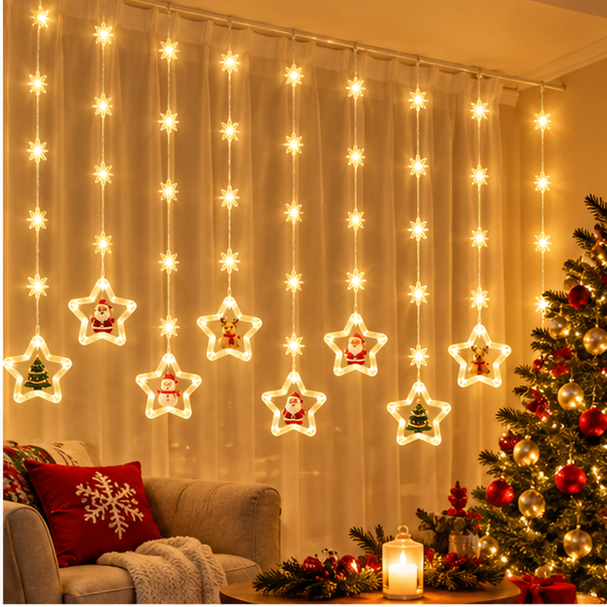 LED svetleći niz "zvezde" ML-C3005