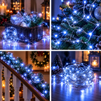 Lampice za jelku sa 100 LED dioda dnevno svetlo ML-C2008 10m
