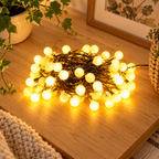 Lampice za jelku sa 100 toplo belih LED dioda ML-C2009 10m