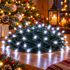 Lampice za jelku sa 200 hladno belih LED dioda KII200/WH 16m