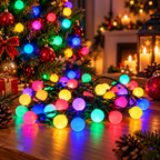 Lampice za jelku sa 200 višebojnih LED 20m + daljinski ML-C2024