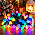 Lampice za jelku sa 200 višebojnih LED 20m + daljinski ML-C2024
