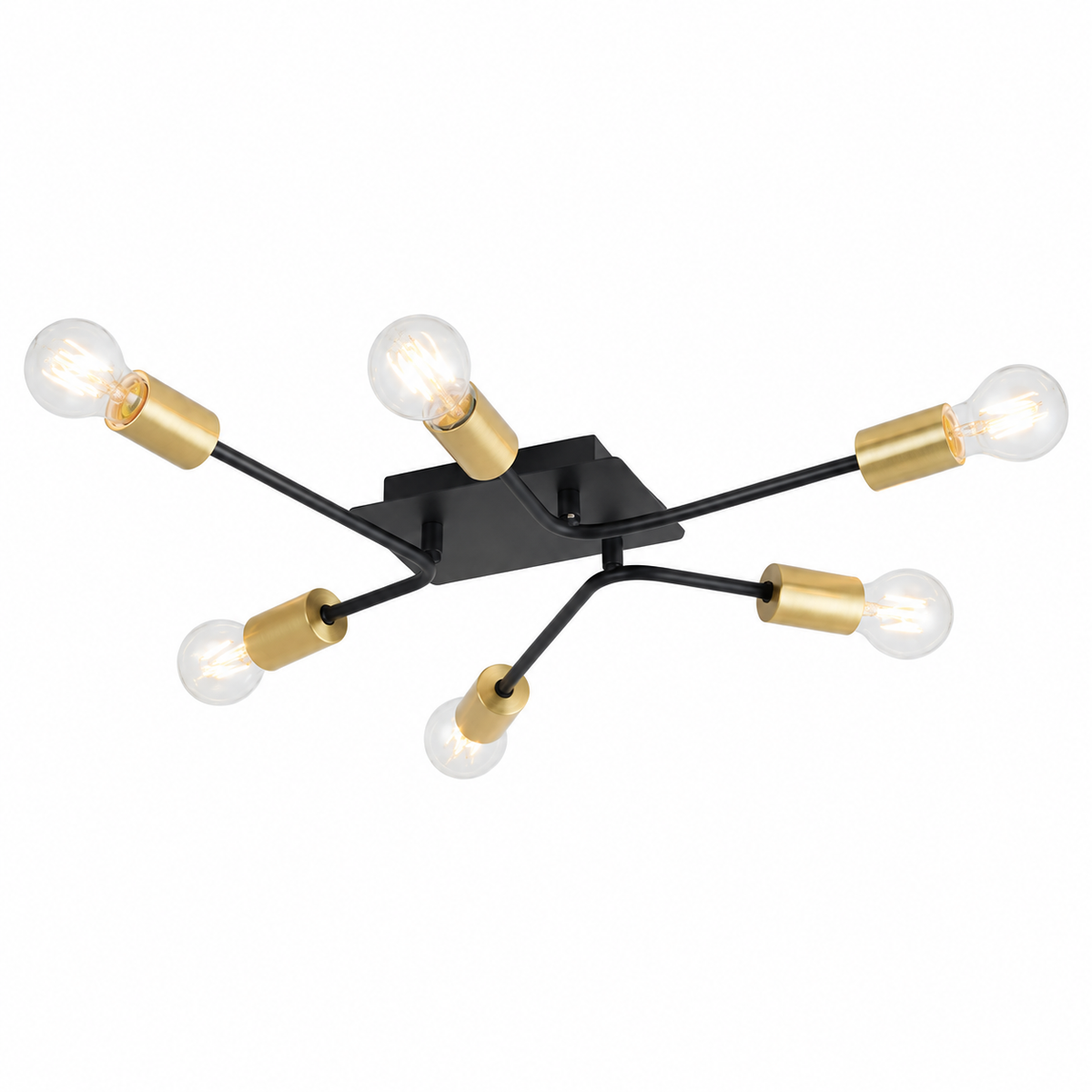 Lanny plafonjera LED E27 6x15W