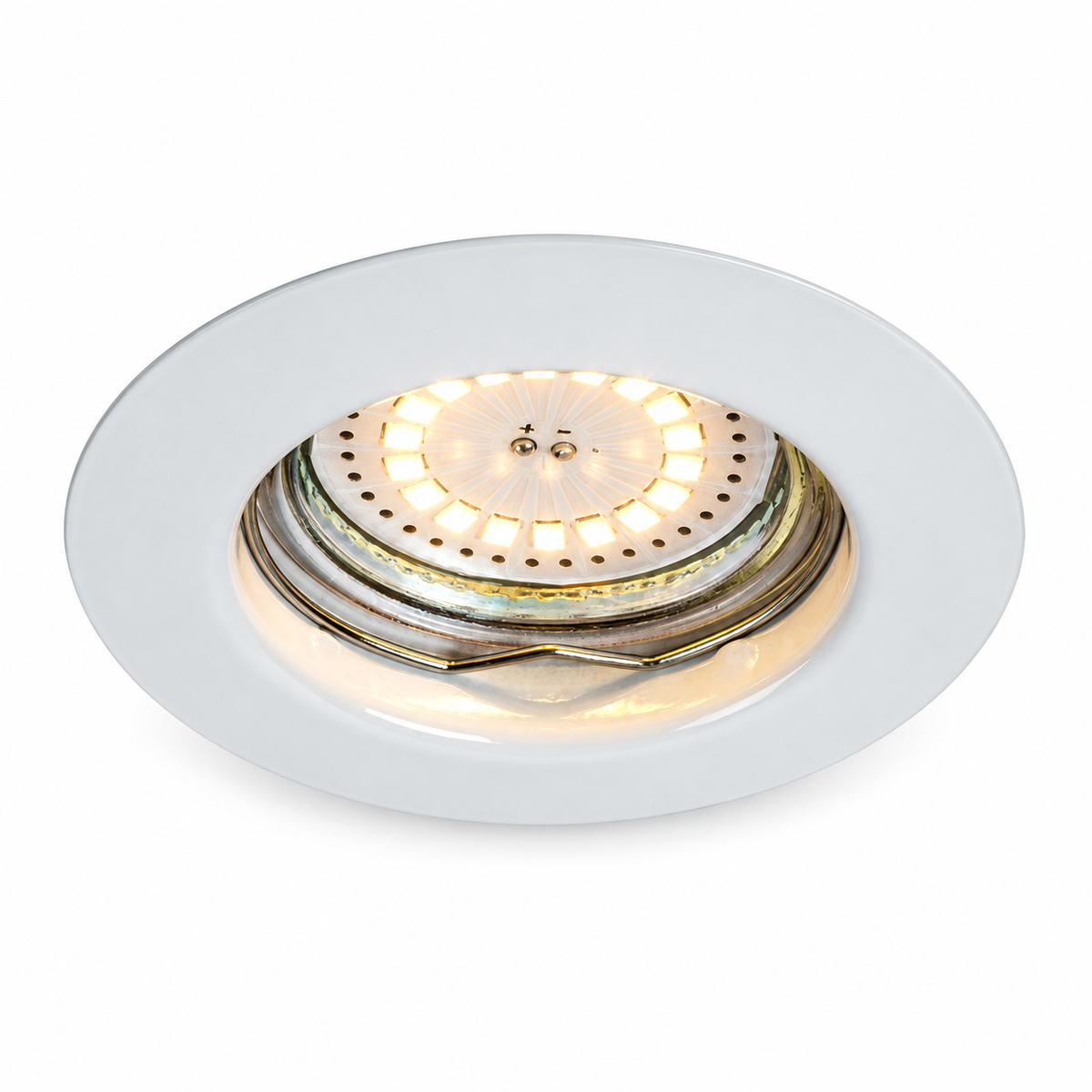 Lite LED ugradni spot GU10 3x3W 3000K beli, set 3kom