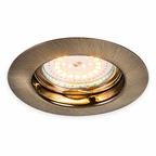 Lite LED ugradni spot GU10 3x3W 3000K bronza , set 3kom