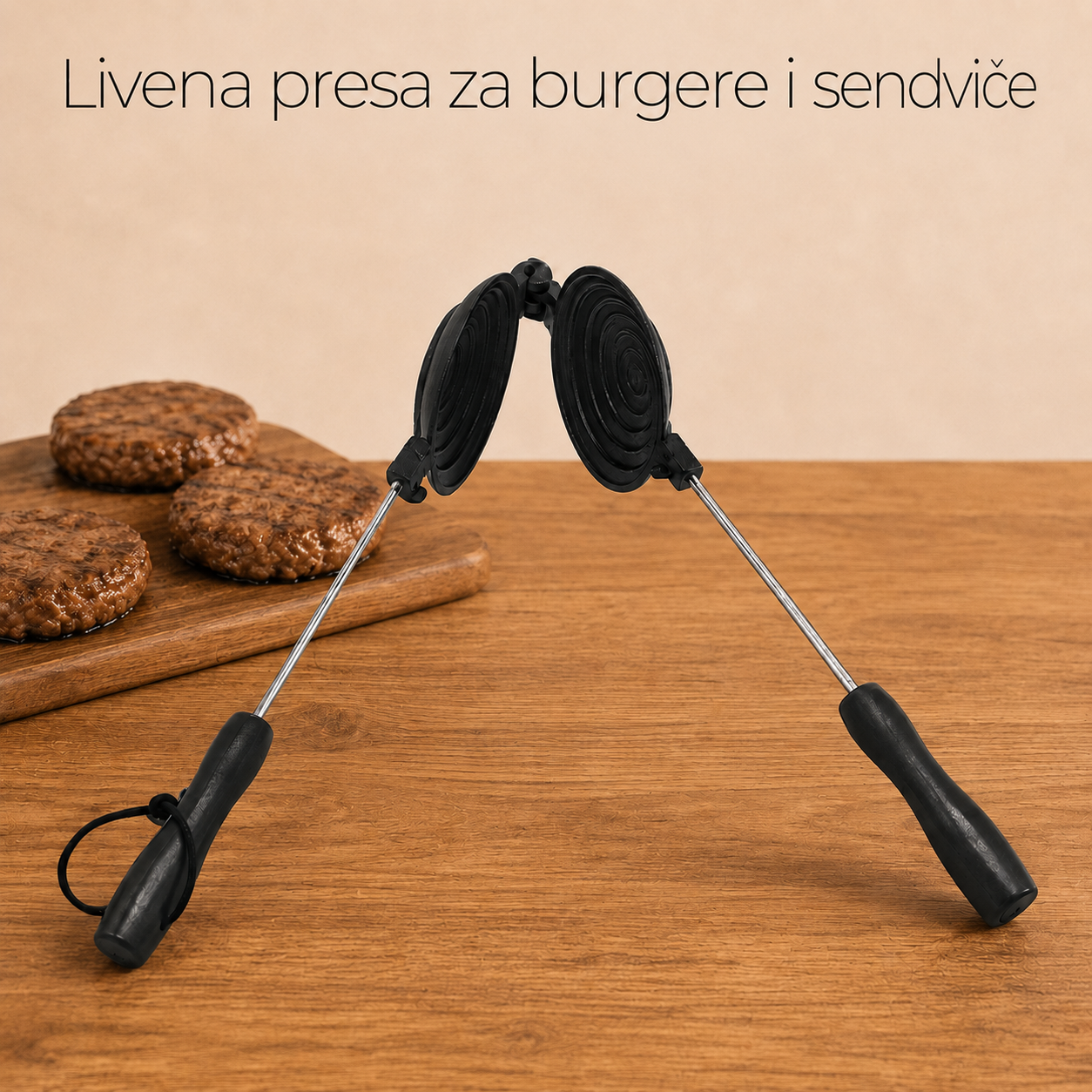 Livena presa za burgere i sendviče