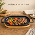 Liveni pekač za serviranje