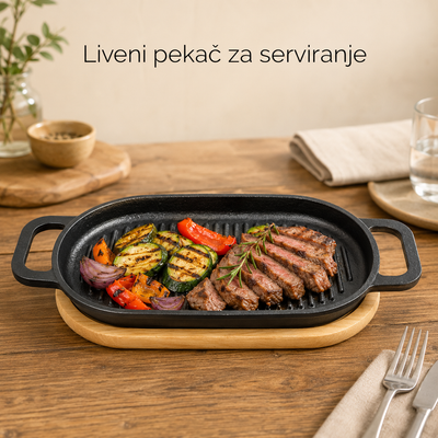 Liveni pekač za serviranje