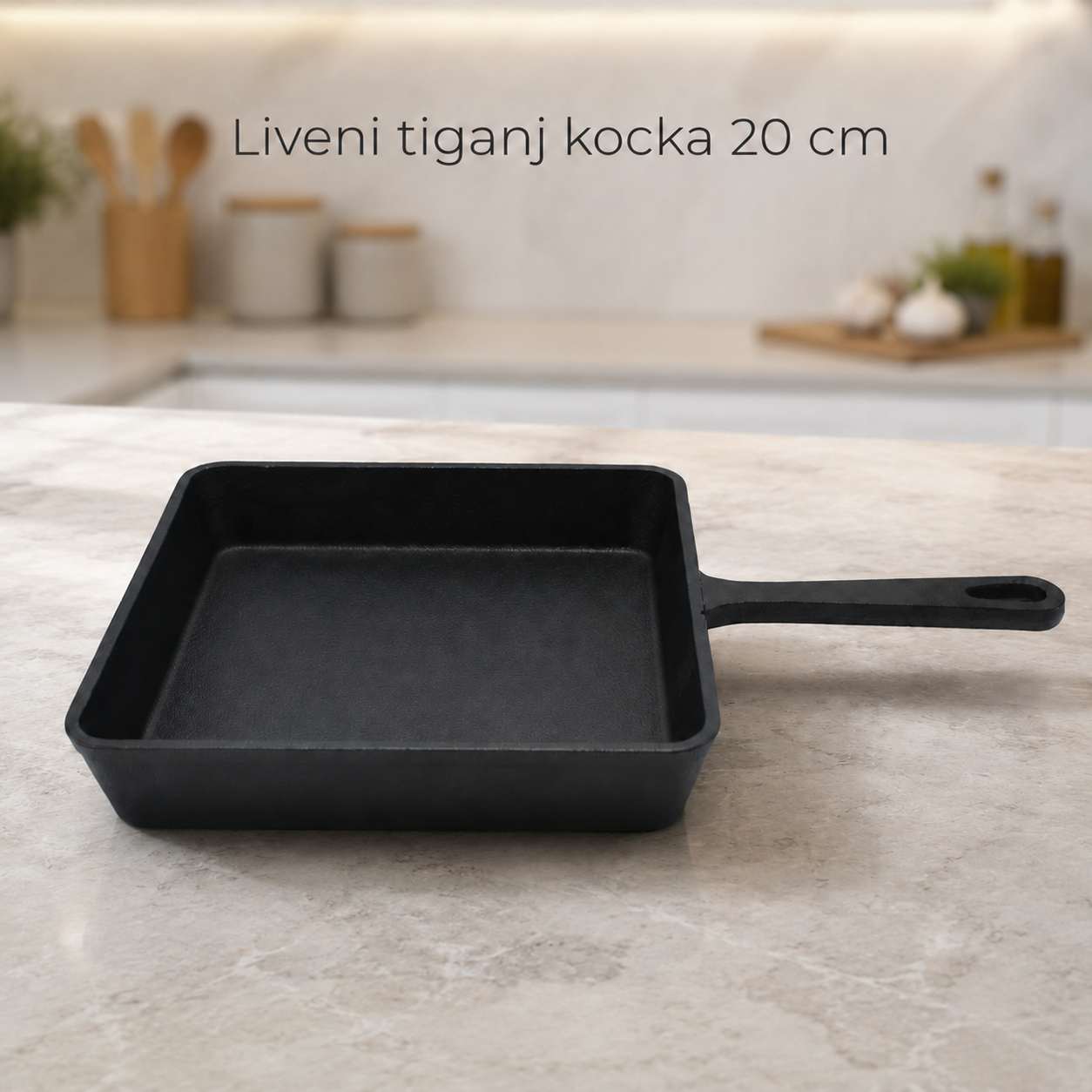 Liveni tiganj kocka 20 cm