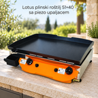 Lotus plinski roštilj 51×40 sa piezo upaljacem