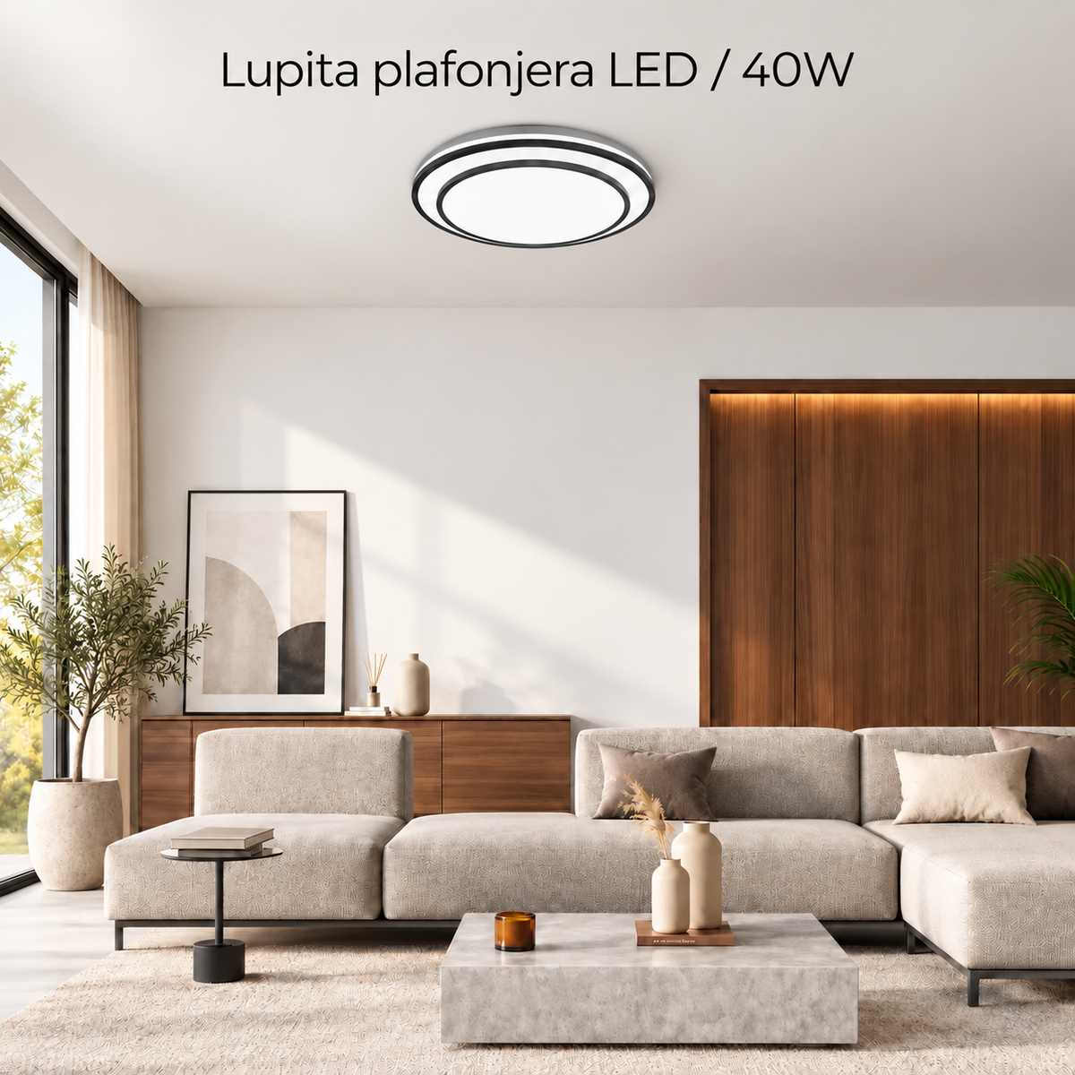 Lupita plafonjera LED / 40W