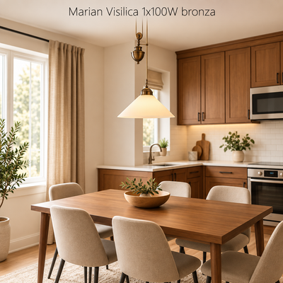 Marian Visilica E27 1x100W bronza
