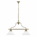 Marian Visilica E27 2x60W bronza