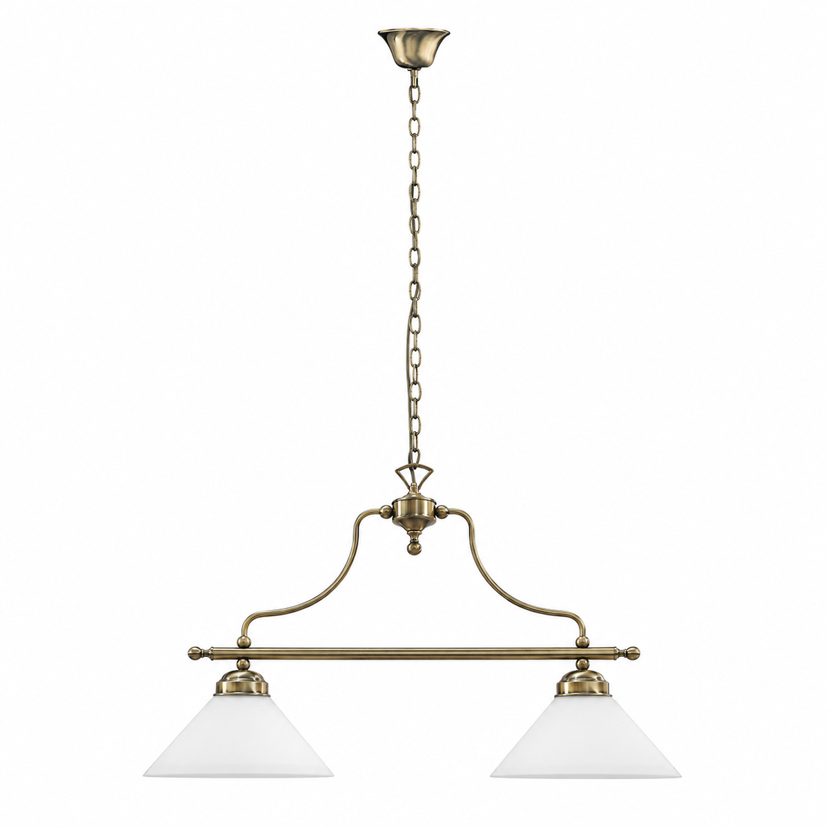 Marian Visilica E27 2x60W bronza