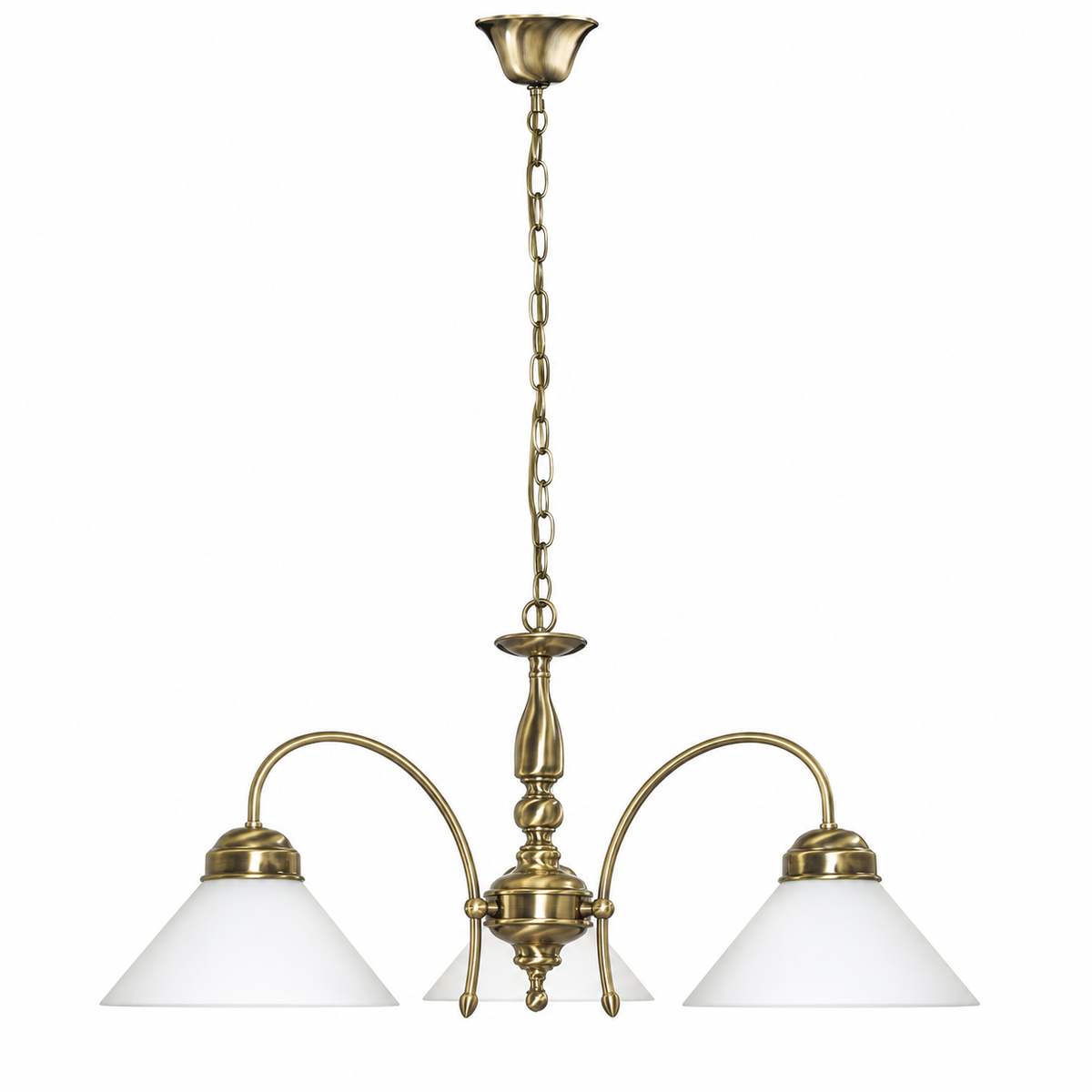 Marian luster E27 3x60W bronza