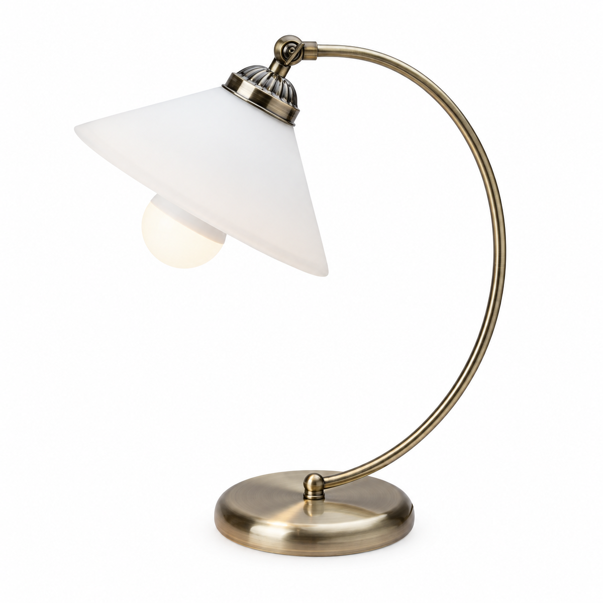 Marian stona lampa E27 60W bronza
