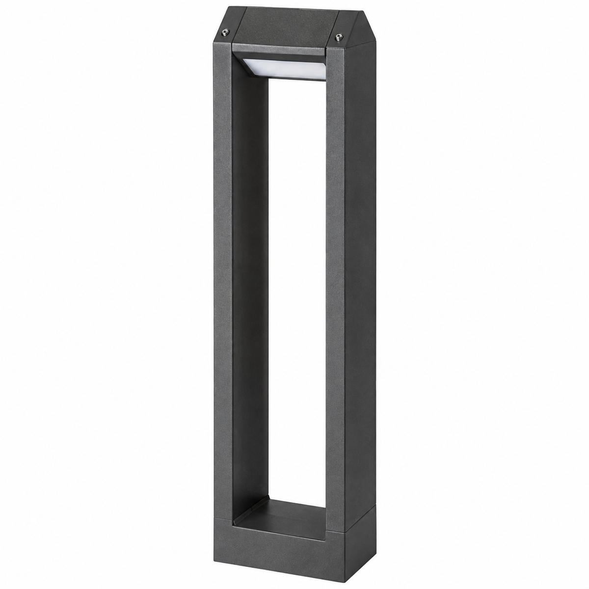 Medna LED spoljna podna visina 65cm aluminium antracit siva 8W