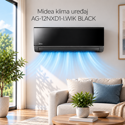 Midea klima uređaj AG-12NXD1-I.WIK BLACK