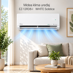 Midea klima uređaj EZ-12RD6-I   WHITE Solstice