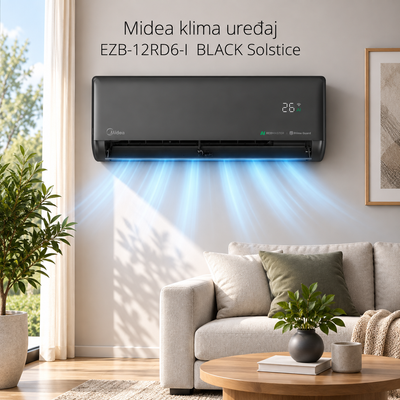 Midea klima uređaj EZB-12RD6-I  BLACK Solstice