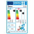 Midea klima uređaj EZB-12RD6-I  BLACK Solstice