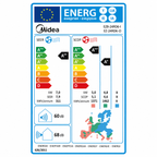 Midea klima uređaj EZB-24RD6-I  BLACK Solstice