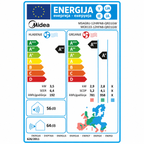 Midea klima uređaj MSAGBU-12HRFN8-QRD1GW WiFi