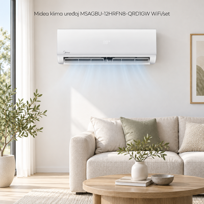 Midea klima uređaj MSAGBU-12HRFN8-QRD1GW WiFi/set