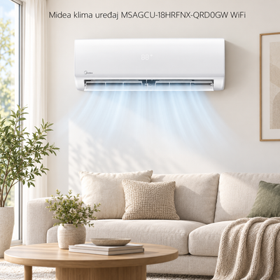 Midea klima uređaj MSAGCU-18HRFNX-QRD0GW WiFi