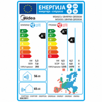 Midea klima uređaj MSAGCU-18HRFNX-QRD0GW