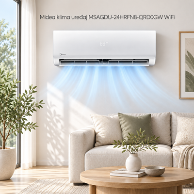 Midea klima uređaj MSAGDU-24HRFN8-QRD0GW WiFi