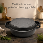 Multifunkcionalni pekač od livenog gvožđa