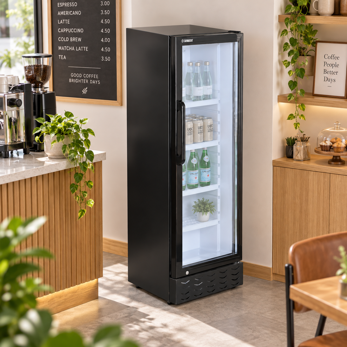 NORTEK LC208A Vitrina za pice sa staklenim vratima 208l