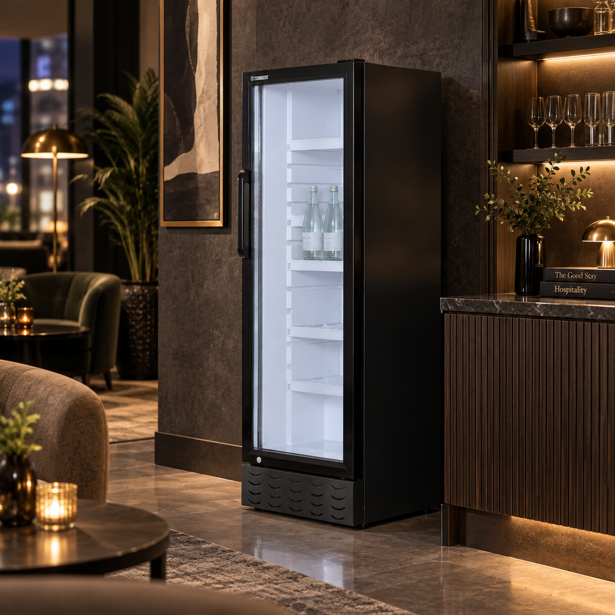 NORTEK LC208A Vitrina za pice sa staklenim vratima 208l