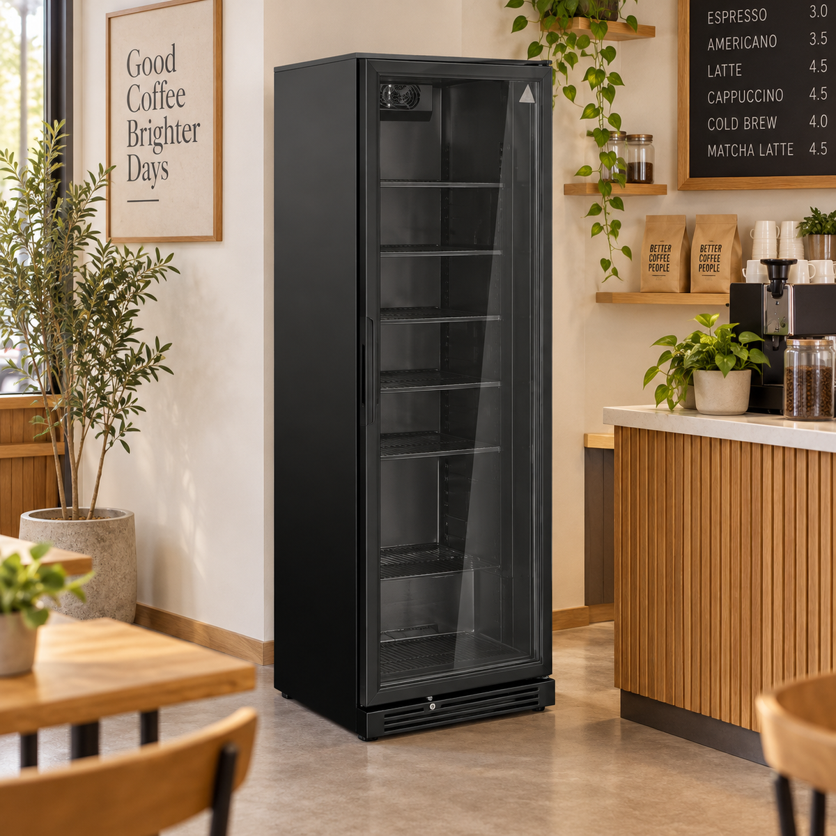 NORTEK SDS385DC1YF/B Vitrina za pice kapacitet 385l