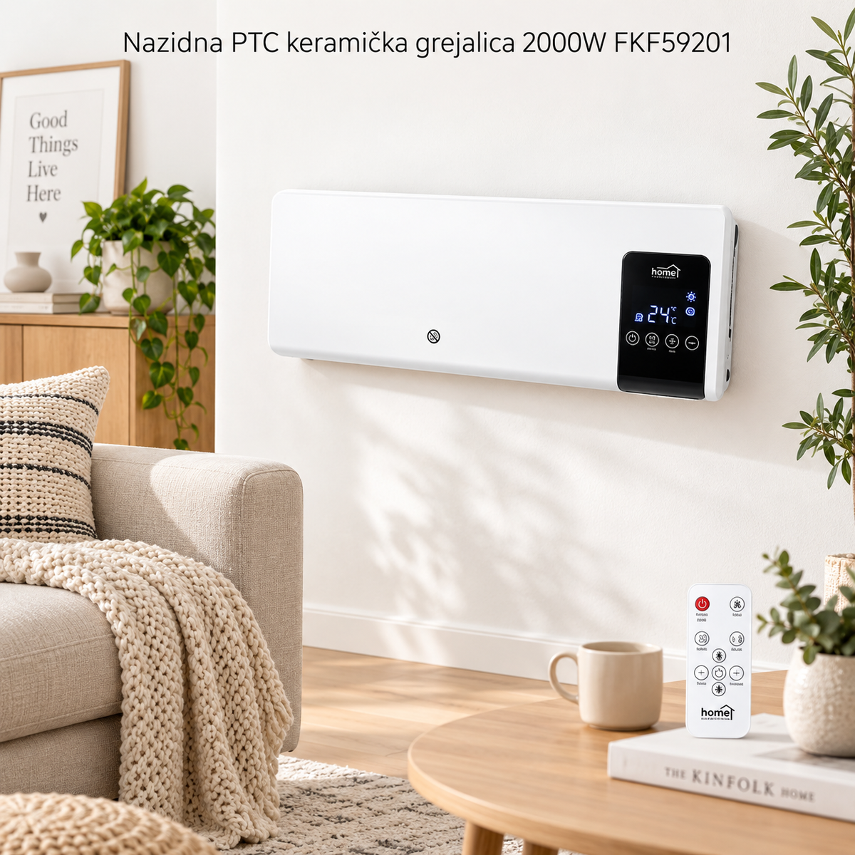 Nazidna PTC keramička grejalica 2000W FKF59201