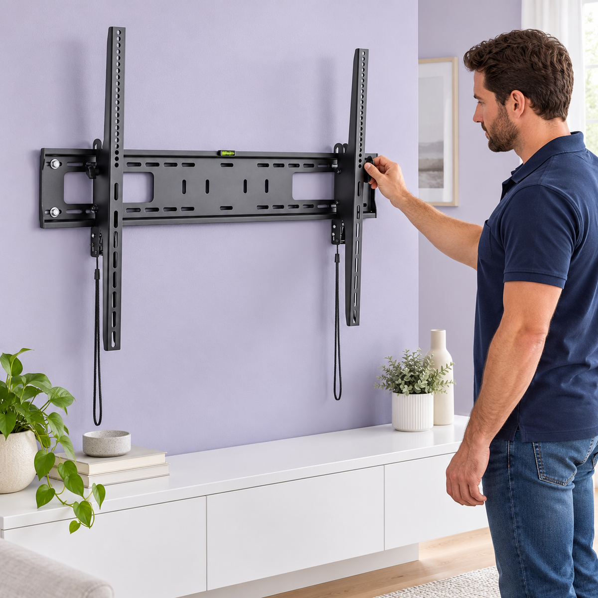 Nosač za TV prijemnike 60"-100", 75 kg, 1D LCDH 30