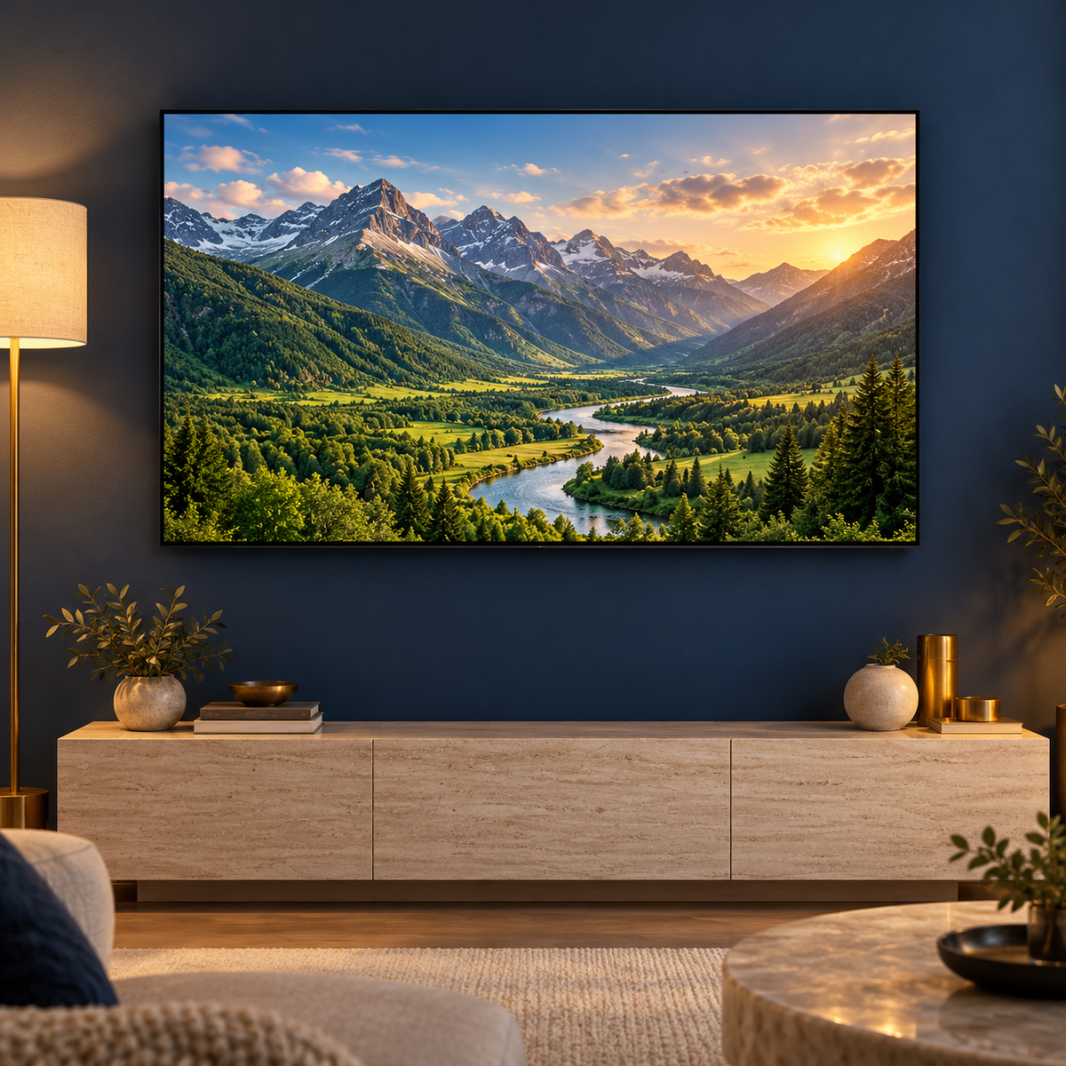 Nosač za TV prijemnike, nagibni 32"-55" Tilt Extra Slim 32-55