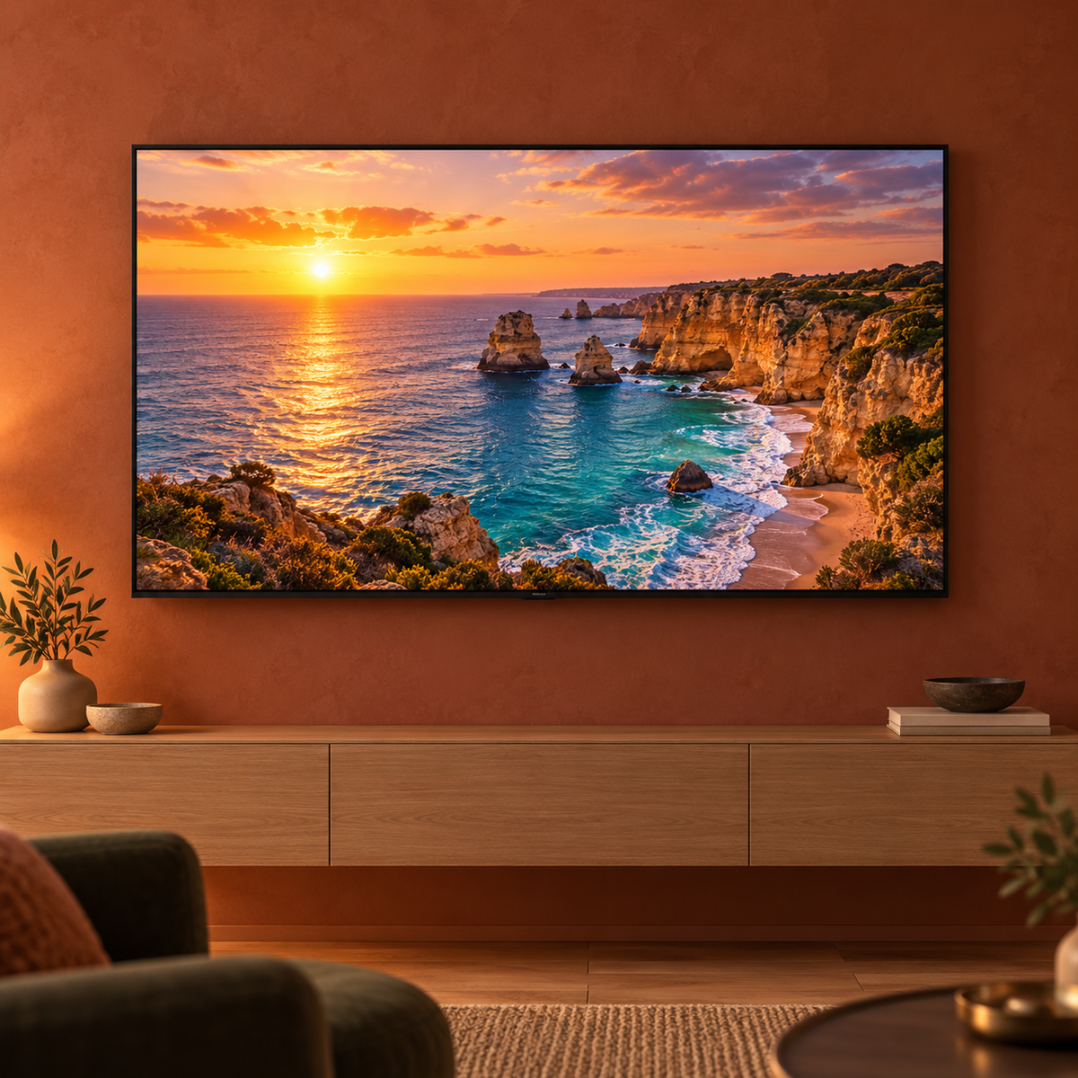 Nosač zidni za TV prijemnik 23" - 55", 45 kg, Wallmaster 23-55 FIX