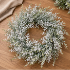 Novogodišnji venac snežna tuja  35CM 583501