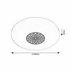 Ophelia Smart WIFi LED plafonjera LED 24W 2000lm