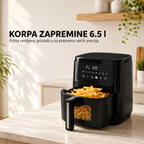 PROSTO friteza na vruć vazduh - air fryer, 6.5l, 1600W AF6516DP