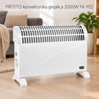 PROSTO konvektorska grejalica 2000W FK-Y02