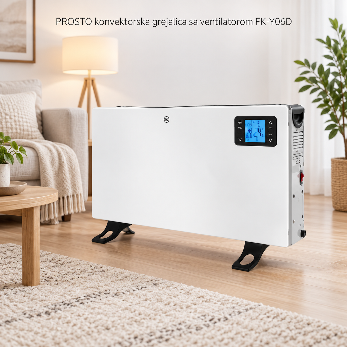 PROSTO konvektorska grejalica sa ventilatorom FK-Y06D