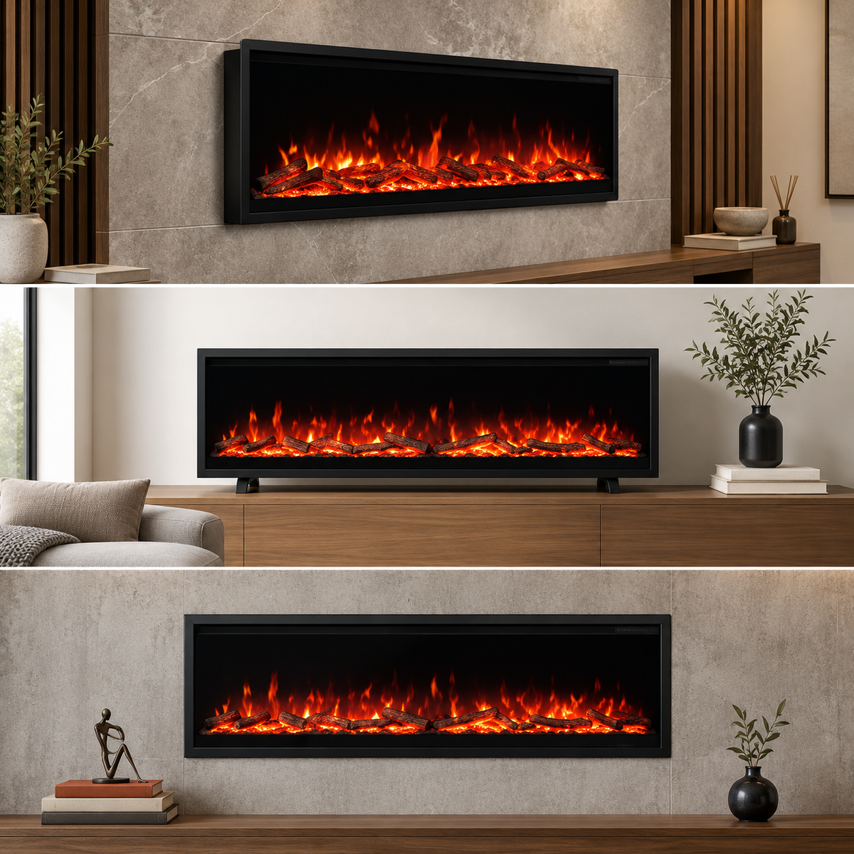 PROSTO smart elekt. 42" 3u1 multikolor kamin 1800W EK42M15/WF