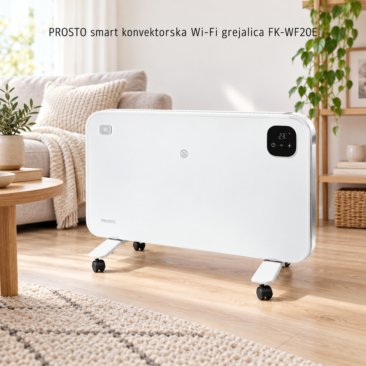 PROSTO smart konvektorska Wi-Fi grejalica FK-WF20E